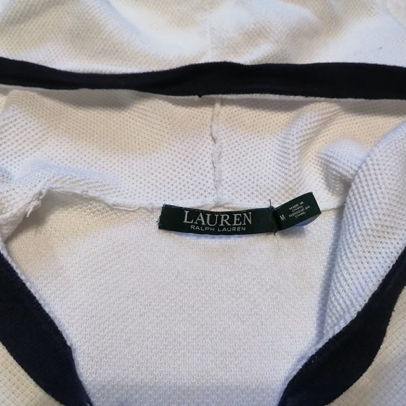 Ralph Lauren, nautical striped hooded sweater, size M - Picture 5 of 8